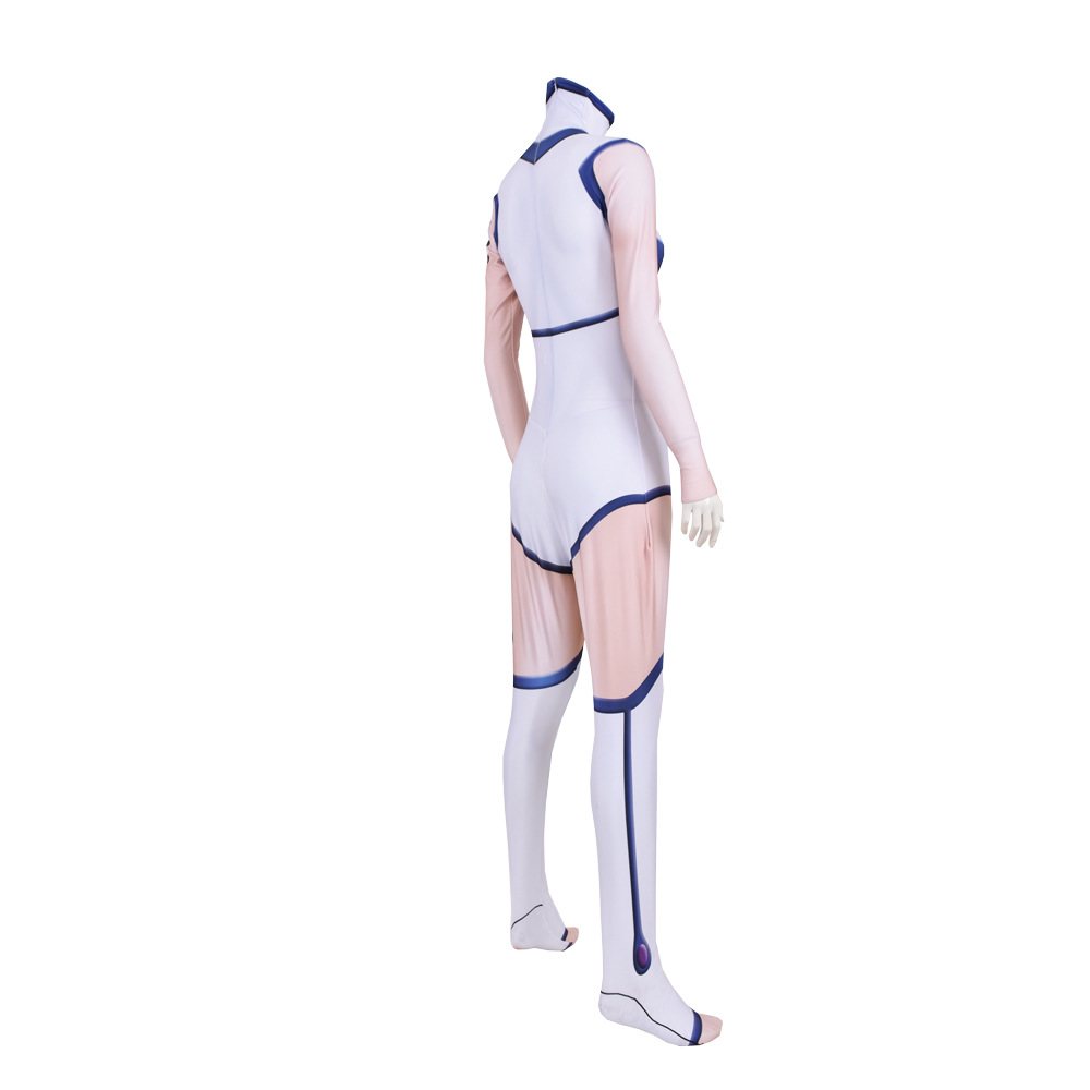Halloween costume anime humanoid computer angel heart tights cosplay zentai suit