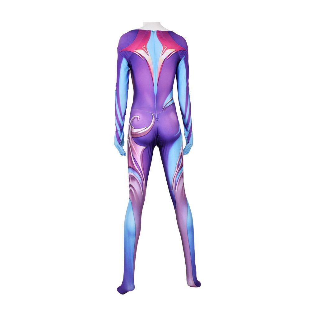 Halloween the Child of the Stars the Dawnbringer Soraka cosplay one-piece zentai suit