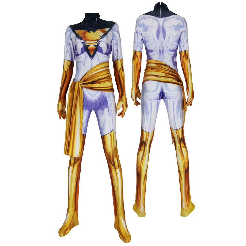 X-Men Dark Halloween Phoenix Cosplay Costume Bodysuit X-Men Cosplay zentai Suit