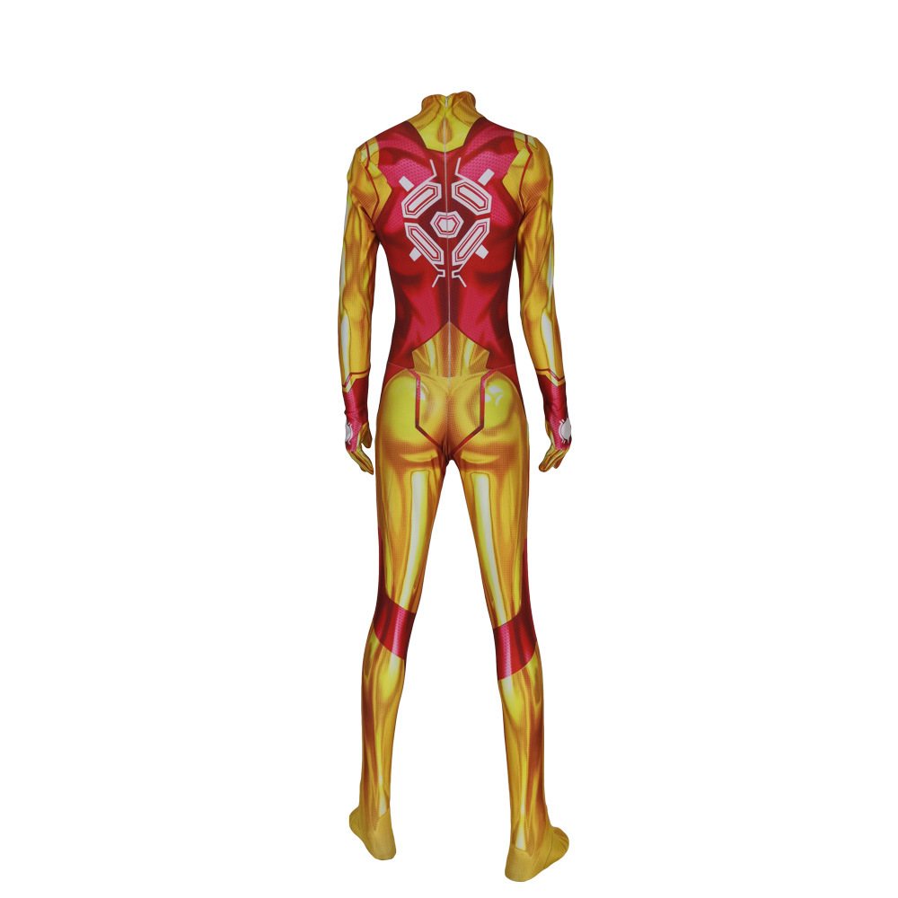 Halloween Metroid tights Samus Aren cosplay costume Samus Aran tights zentai suit