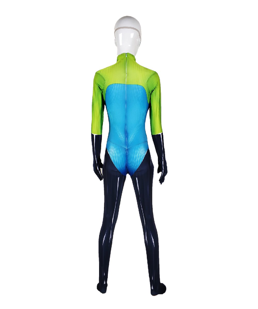 Halloween costume The Incredibles 2 Crossover Voyd cosplay zentai suit