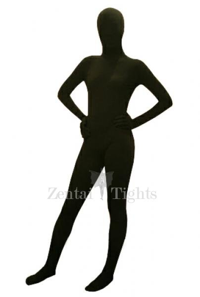 Classic Black Lycra Spandex Unisex Full body Zentai Suit
