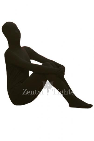 Classic Black Lycra Spandex Unisex Full body Zentai Suit