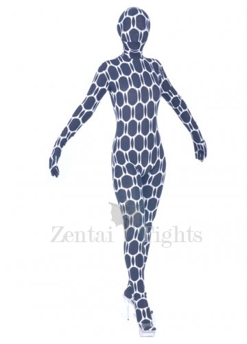 Allover Floral  Lycra Spandex Unisex Full body Zentai Suit