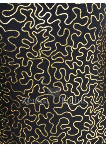 Quality Black Golden PVC Unisex Full body Zentai Suit Zentai