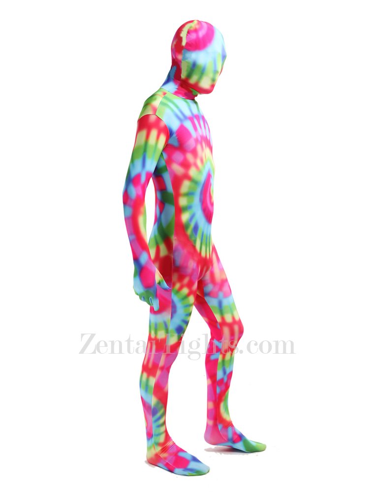Adult Colorful Full Body Halloween Spandex Holiday Unisex Cosplay Zentai Suit