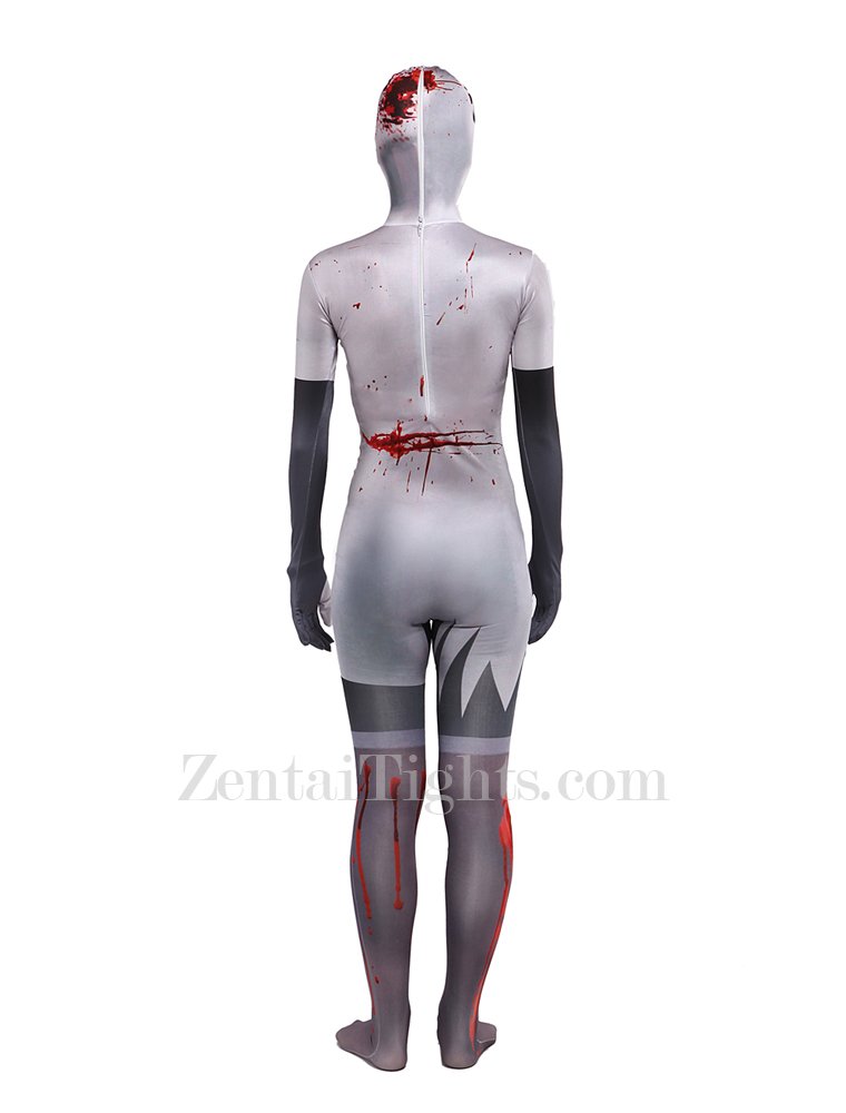 Scary Body Halloween Spandex Holiday Unisex Cosplay Zentai Suit