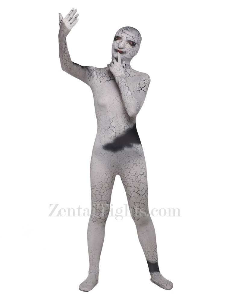 Scary Catoon Full Body Halloween Spandex Holiday Unisex Cosplay Zentai Suit